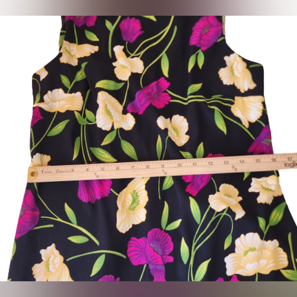 AGB Dress Size 10 Floral Print, Sleeveless - Picture 4 of 8